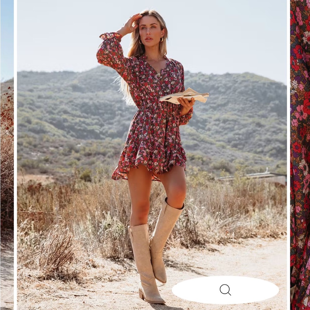 Brand new Floral mini dress